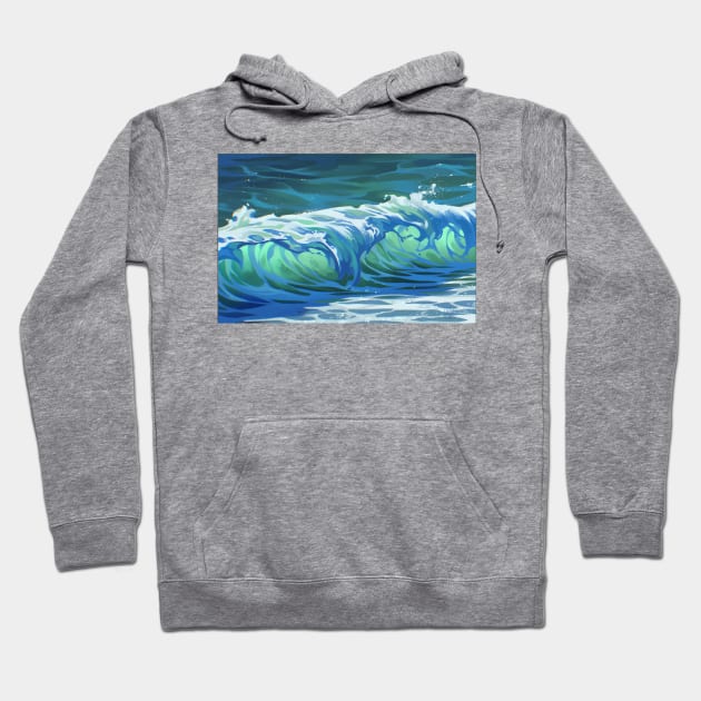 Wave Hoodie by Ithilnaur